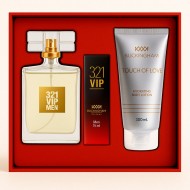 Kit 321 VIP Masculino Perfume 100ml + 15ml + Creme 100ml