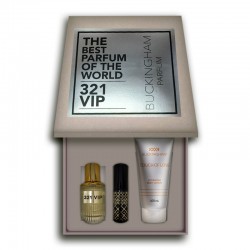 Kit 321 VIP Masculino Perfume 30ml + 15ml + Creme 100ml