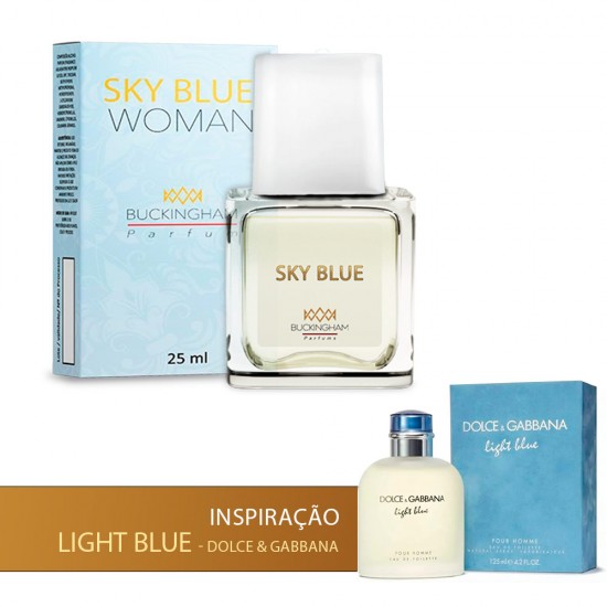 Perfume Buckingham Sky Blue - Feminino 25ml - Light Blue