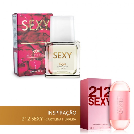 Perfume Buckingham Sexy - Feminino 25ml - 212 Sexy